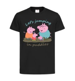Детская футболка Let`s jumping in puddles