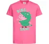 Детская футболка Dine-saw Peppa Ярко-розовый фото