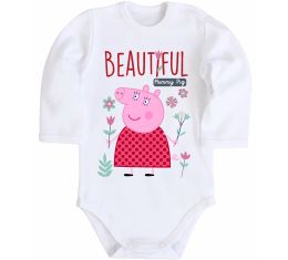 Детский боди Beatiful mummy pig