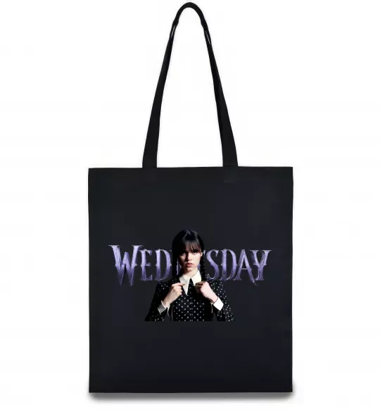 Эко-сумка Wednesday Черный фото