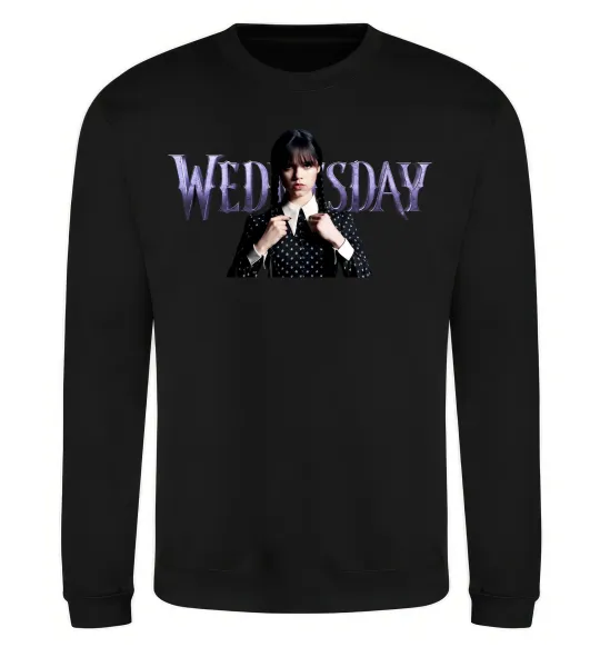 Свитшот Wednesday Черный фото