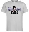 Мужская футболка Wednesday Серый фото