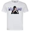 Мужская футболка Wednesday Белый фото
