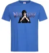 Мужская футболка Wednesday Ярко-синий фото