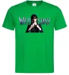 Мужская футболка Wednesday Зеленый фото