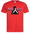 Мужская футболка Wednesday Красный фото