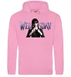 Чоловіча толстовка (худі) Wednesday Рожевий фото