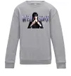 Детский Свитшот Wednesday Серый меланж фото