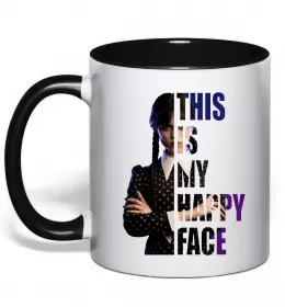 Чашка з кольоровою ручкою