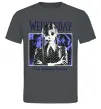 Мужская футболка Wednesday The Addams family Графит фото