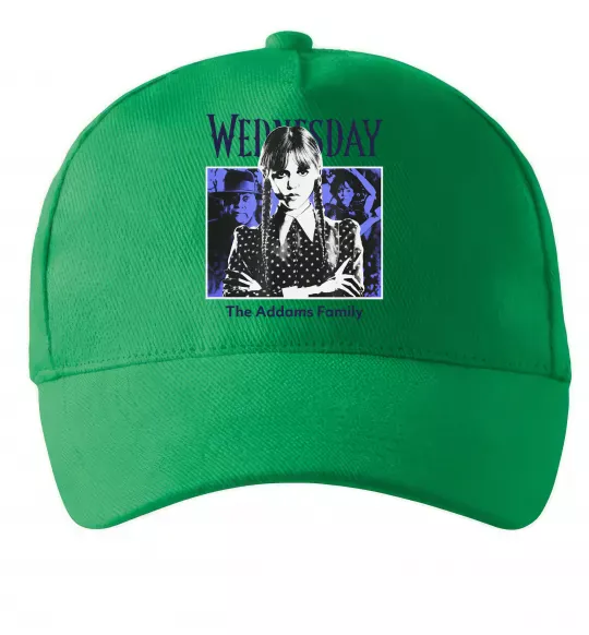 Кепка Wednesday The Addams family Зелений фото