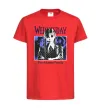 Детская футболка Wednesday The Addams family Красный фото