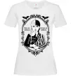 Женская футболка Wednesday once an Addams always an Addams Белый фото