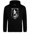 Мужская толстовка (худи) Wednesday once an Addams always an Addams Черный фото