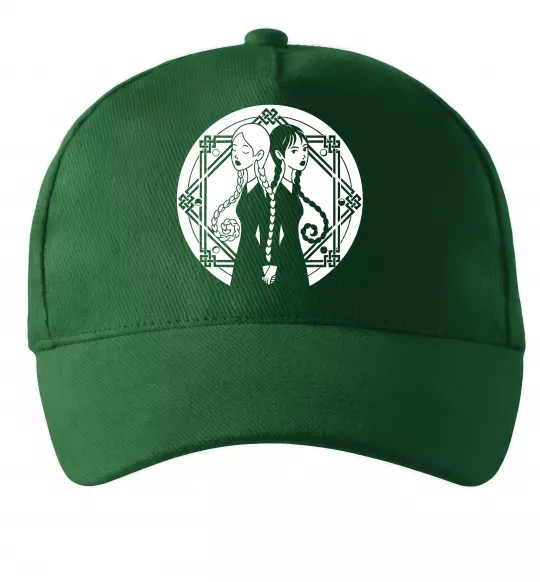 Кепка Wednesday Enid Темно-зелений фото