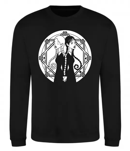 Свитшот Wednesday Enid Черный фото