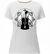 Жіноча преміум футболка Wednesday Enid Білий Жіноча преміум футболка Wednesday Enid Білий фото