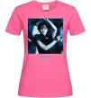 Жіноча футболка Wednesday dance Яскраво-рожевий фото