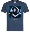 Чоловіча футболка Wednesday dance Темно-синій фото