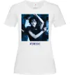 Жіноча футболка Wednesday dance Білий фото