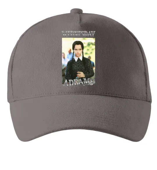 Кепка Wednesday Addams retro Серый фото