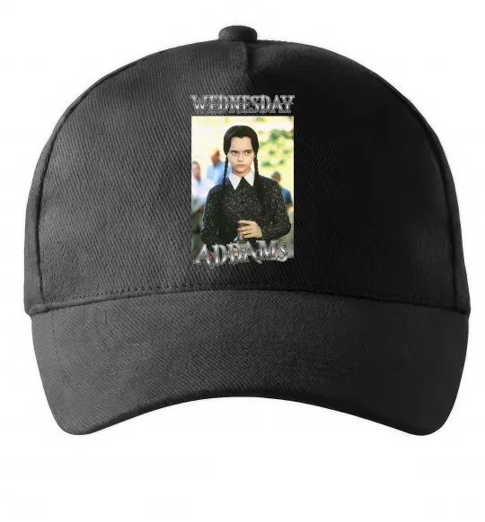 Кепка Wednesday Addams retro Чорний фото