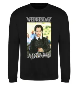 Свитшот Wednesday Addams retro Черный фото