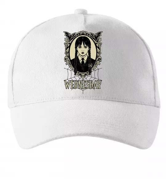 Кепка Wednesday павутина Білий фото