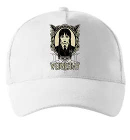 Кепка Wednesday павутина Білий фото