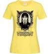 Женская футболка Wednesday павутина Лимонный фото