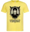 Мужская футболка Wednesday павутина Лимонный Мужская футболка Wednesday павутина Лимонный фото