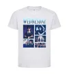 Дитяча футболка Wednesday колаж Білий фото
