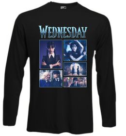 Лонгслів Wednesday колаж Лонгслів Wednesday колаж