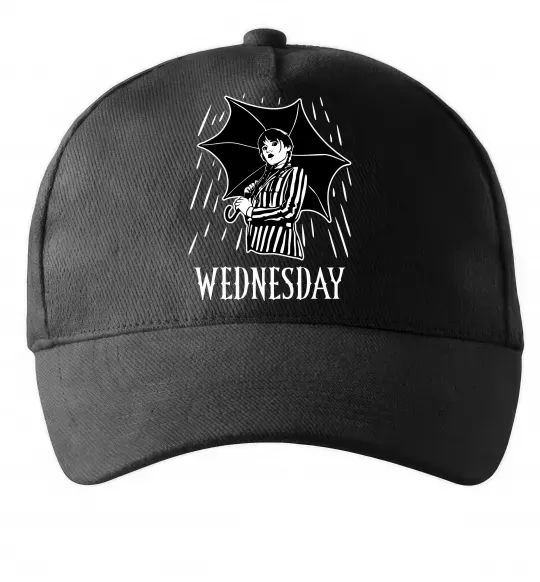 Кепка Wednesday з парасолькою Черный фото