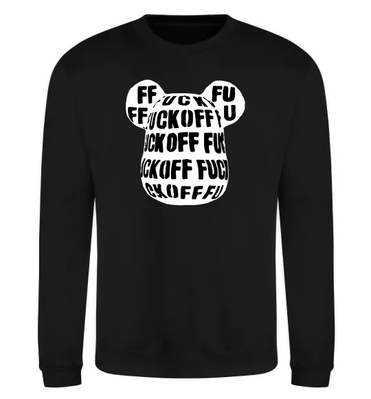 Свитшот Fuckoff Черный фото