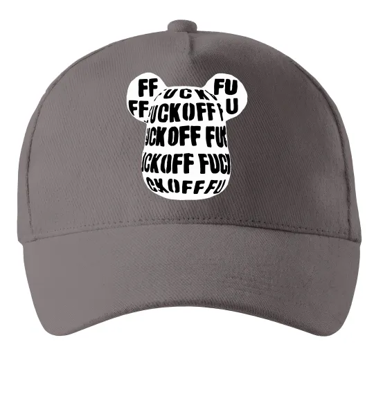 Кепка Fuckoff Серый фото