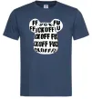 Мужская футболка Fuckoff Темно-синий фото