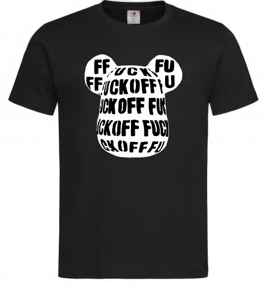 Мужская футболка Fuckoff Черный фото
