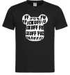 Мужская футболка Fuckoff Черный фото