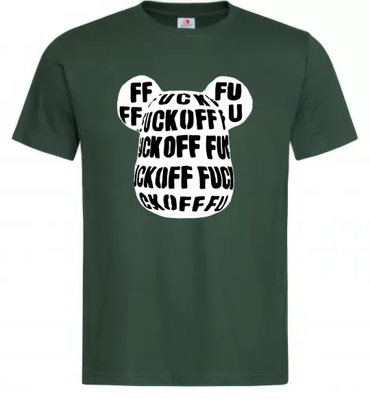 Мужская футболка Fuckoff Темно-зеленый фото