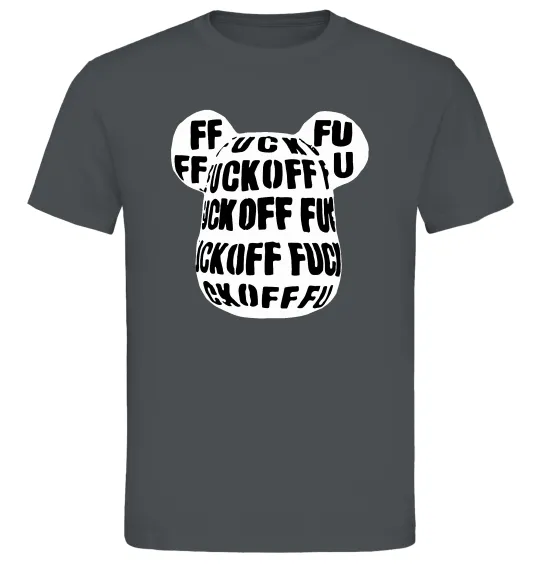 Мужская футболка Fuckoff Графит фото