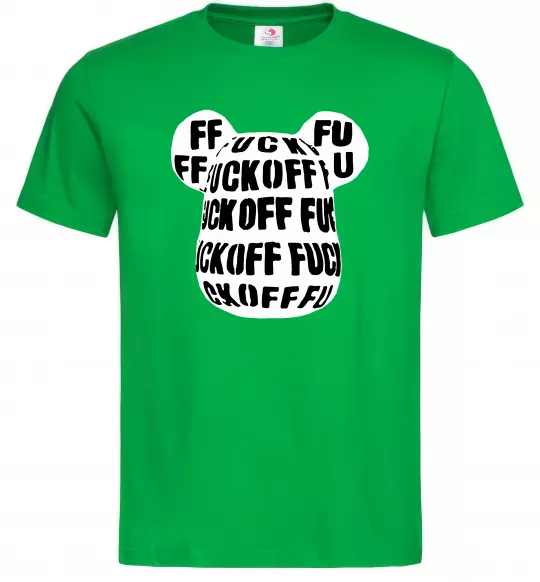 Мужская футболка Fuckoff Зеленый фото