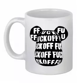 Чашка керамическая Pornhub Белый фото