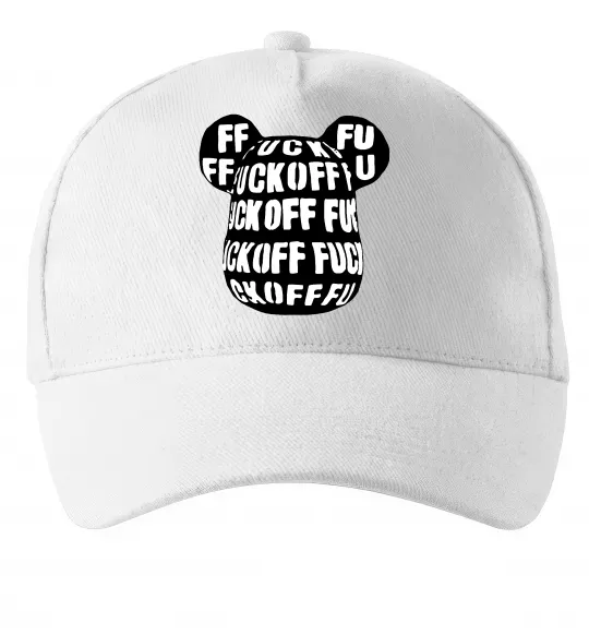 Кепка Fuckoff Белый фото