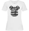Женская футболка Fuckoff Белый Женская футболка Fuckoff Белый фото