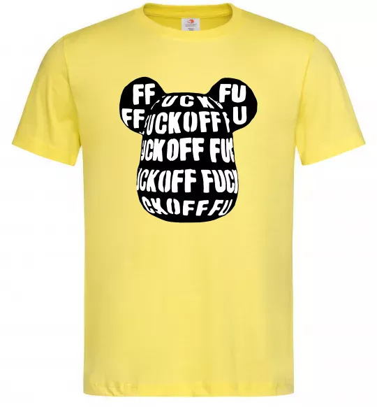 Мужская футболка Fuckoff Лимонный фото
