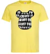 Мужская футболка Fuckoff Лимонный фото