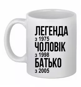 Чашка керамическая