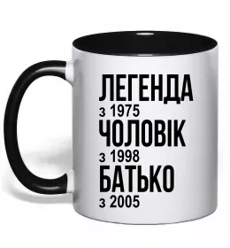 Чашка с цветной ручкой