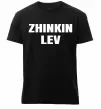 Мужская премиум футболка Zhinkin Lev Черный фото